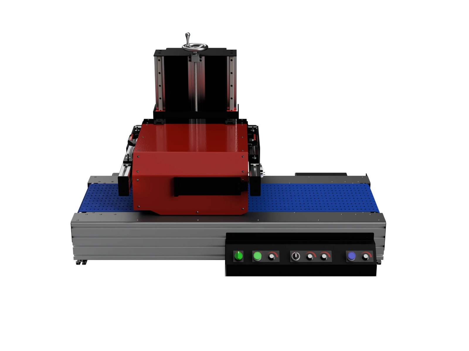 ChromaJet base unit, front view